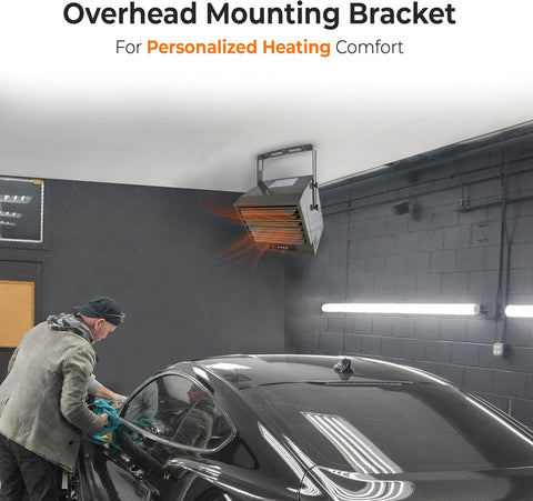 Comfort Zone heavy-gauge steel body withstands harsh environments.