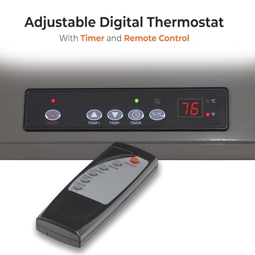 Comfort Zone remote control enables convenient temperature adjustments from afar.