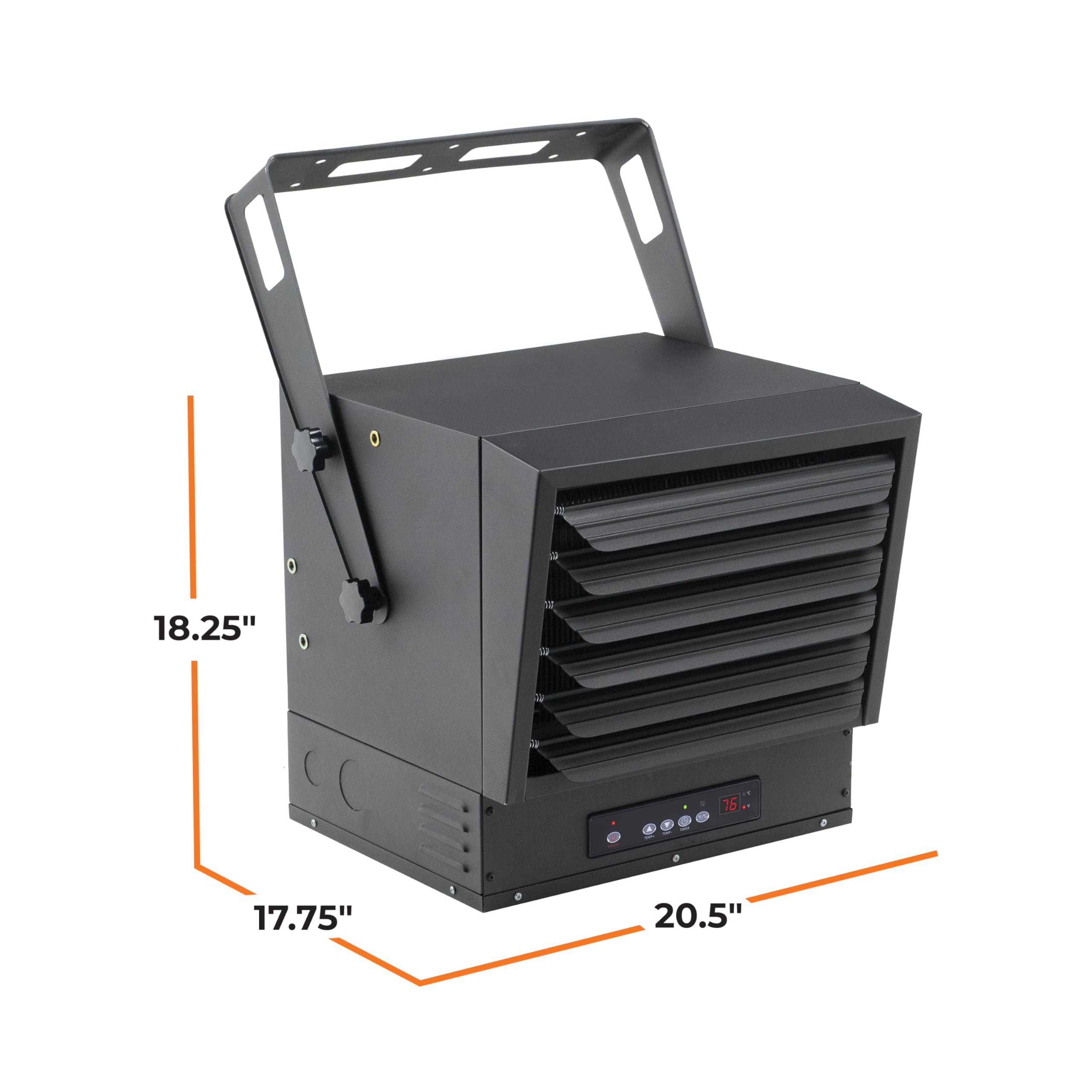 Wide heat distribution from Comfort Zone acts across large spaces