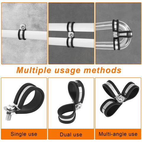 Comfylichi 12 size range covers common clamps from 5mm to 51mm.