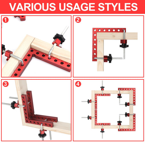 Comfylichi eight nuts and eight L-shaped rods arranged for setup