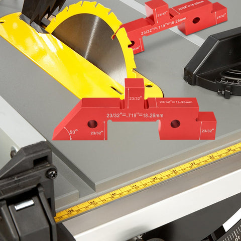 Comfylichi aluminum alloy setup blocks highlighting lightweight, durable construction.