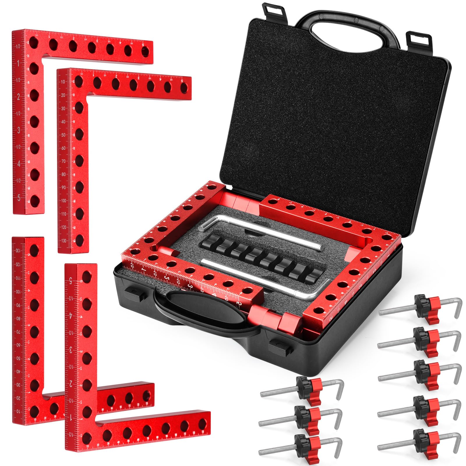 Comfylichi corner clamp 90-degree in use for precise joints