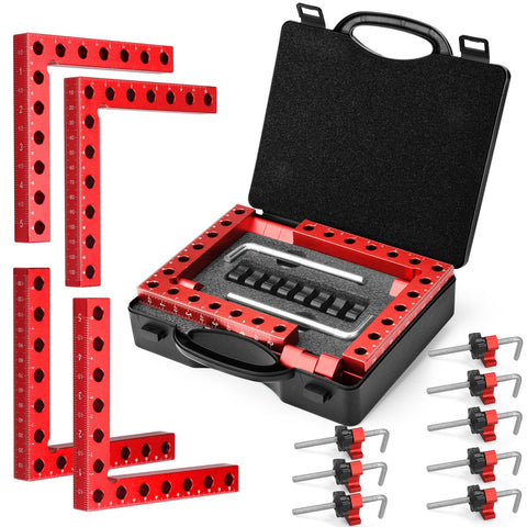 Comfylichi corner clamp 90-degree in use for precise joints