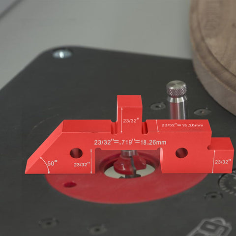 Comfylichi multi-machine compatibility blocks suitable for routers, saws, and planers.