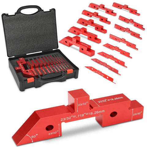 Comfylichi table setup blocks with storage case for organized precise setups.