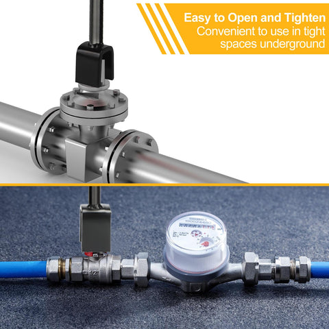 Comfylichi 4-way utility key opens multiple boxes and valves
