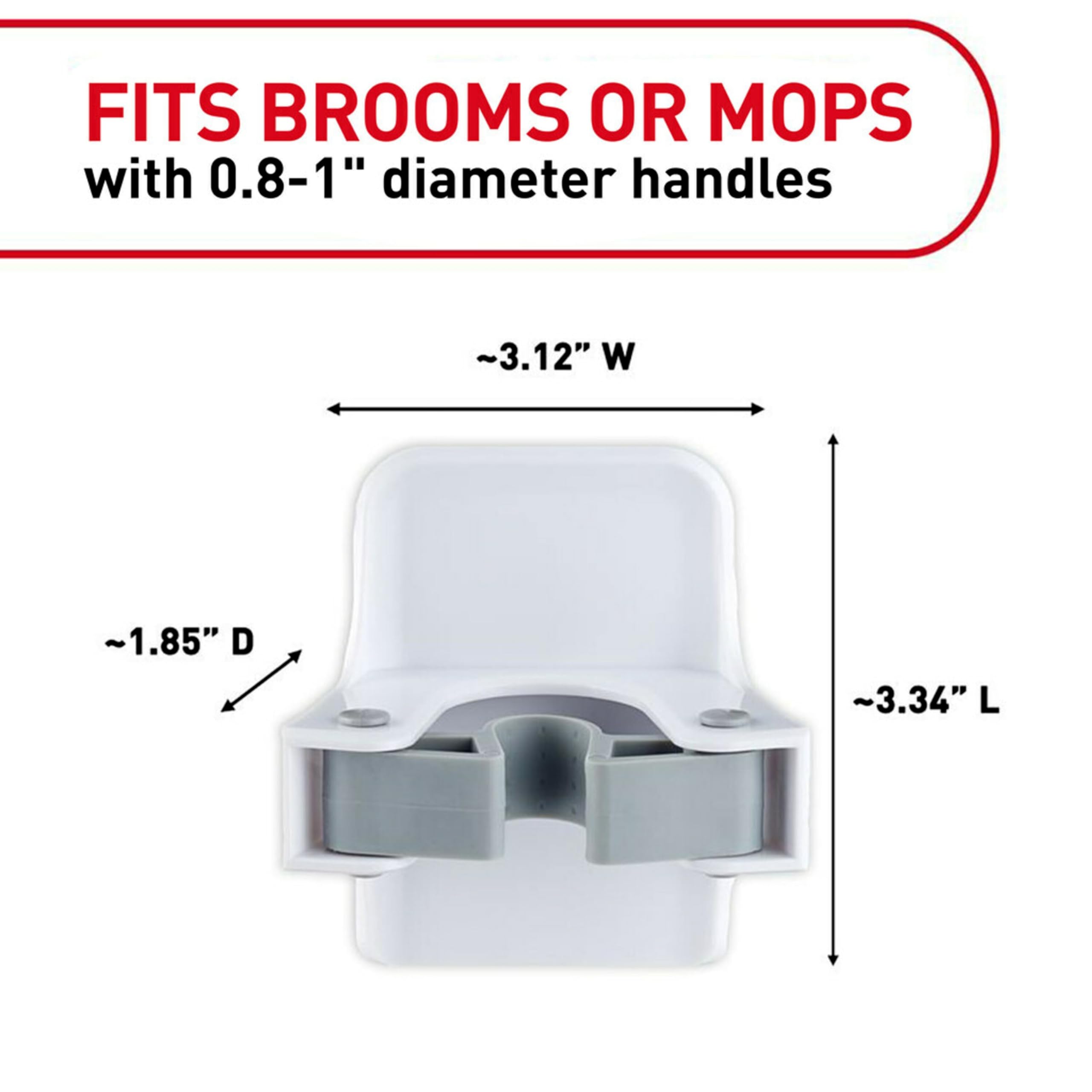 16-count adhesive strips kit for quick, tool-free installation