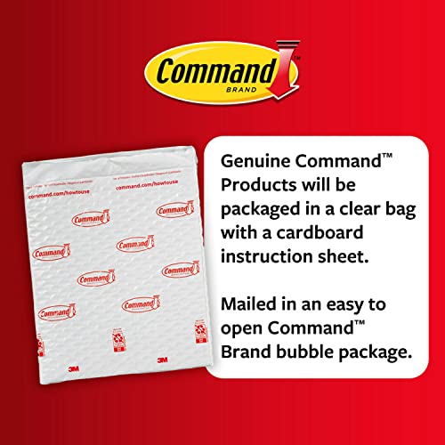 Command Adjustables 36 strips provide versatile mounting options.