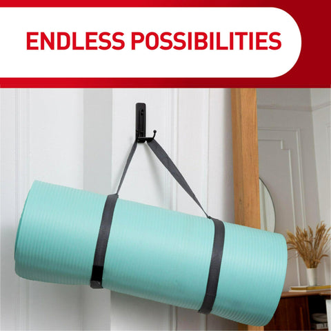 Command reorganization with strips enables versatile decorating and spacing changes.