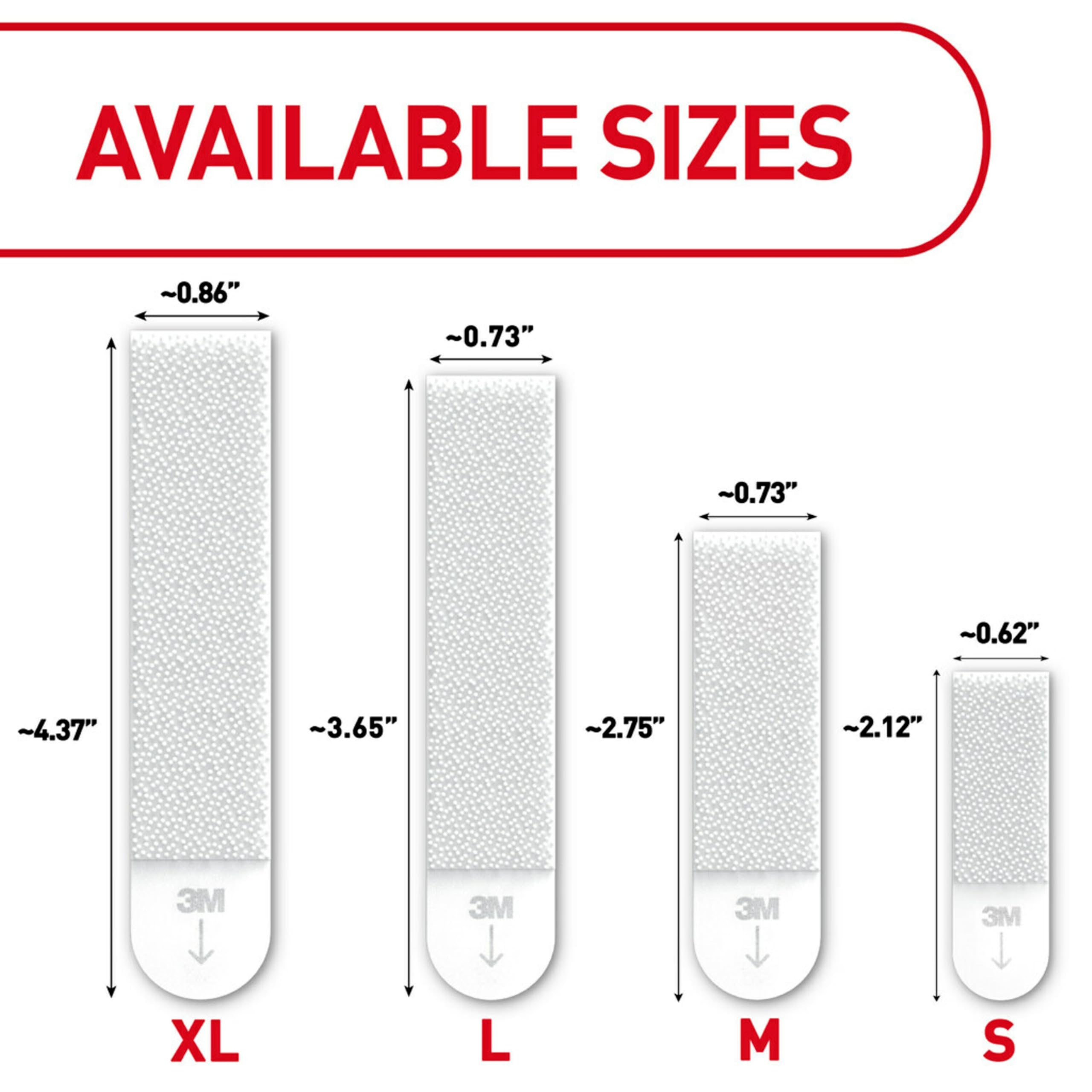 Command strong hold adhesive strips securely grip surfaces for decorating without nails