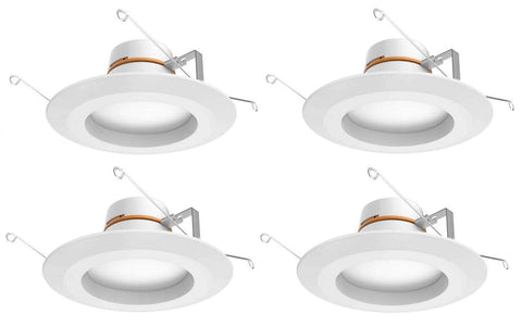 Commercial Electric downlight back with switch demonstrates easy CCT selection
