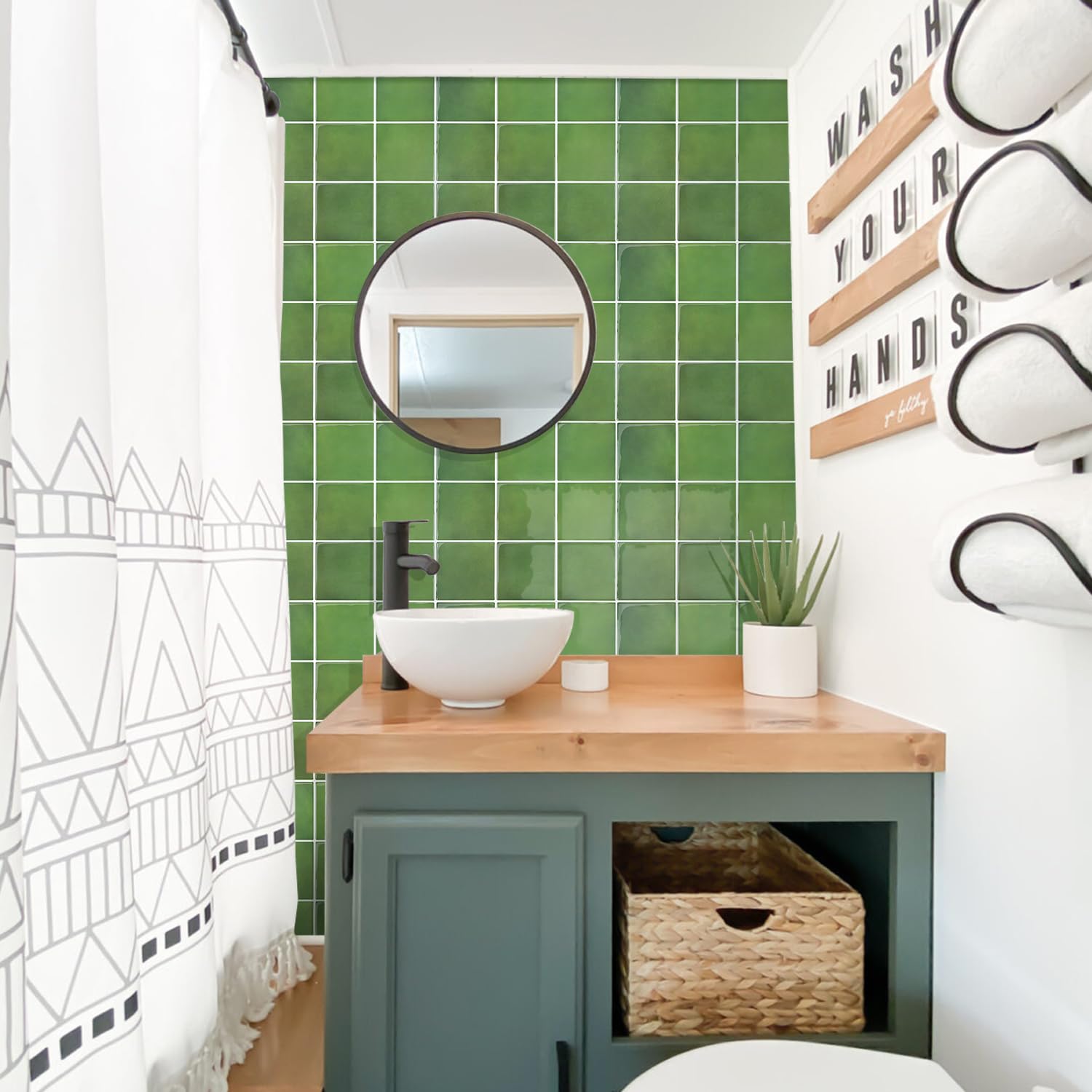 Commomy removable vinyl wall tiles ideal for renters seeking flexibility.