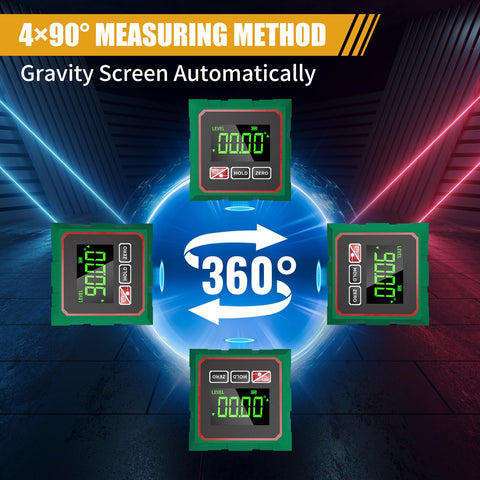 Absolute and relative modes support direct and differential readings.