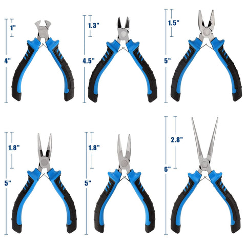 COMOWARE pliers set with pouch for easy transport