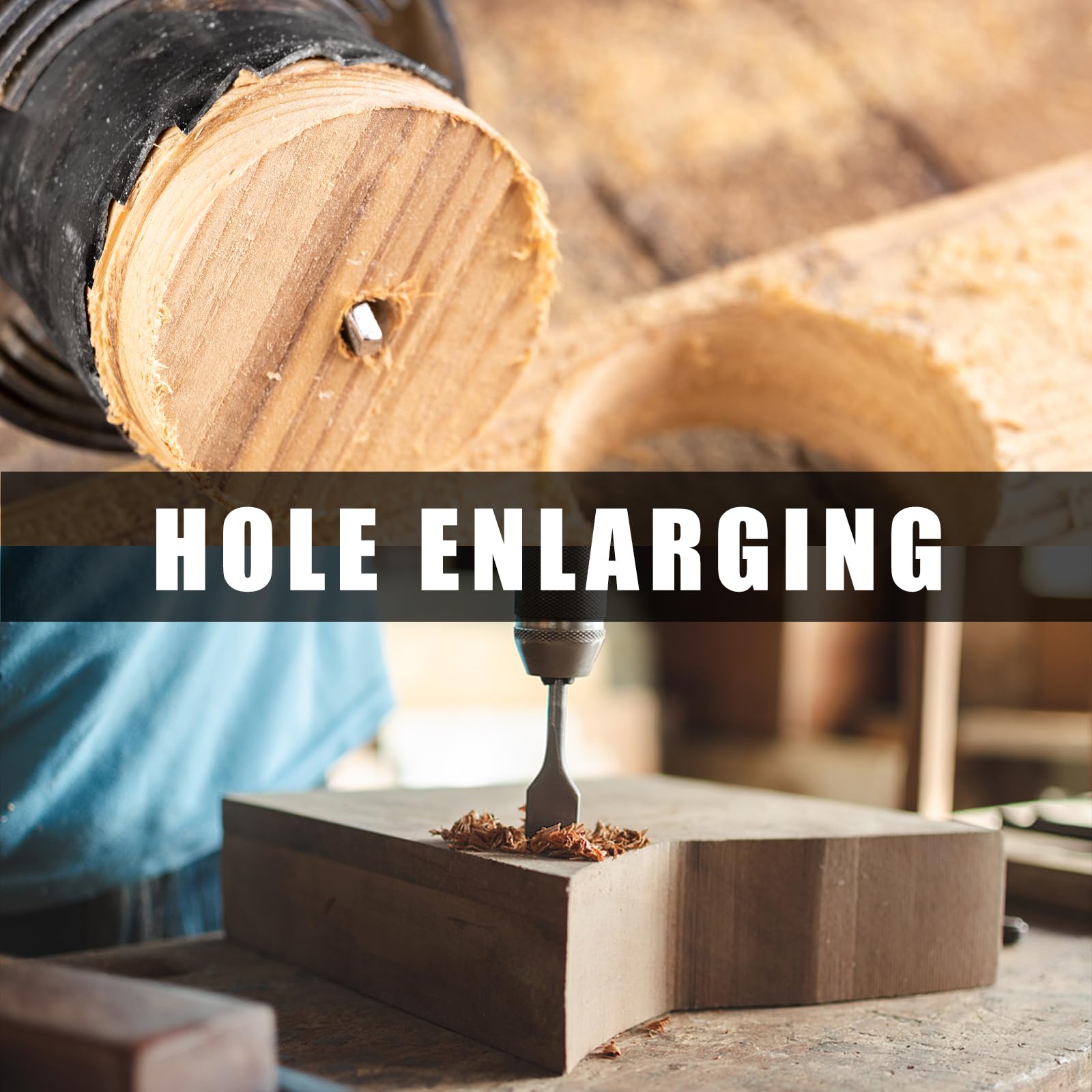 COMOWARE extension bit and bit holder for reaching tight spaces.