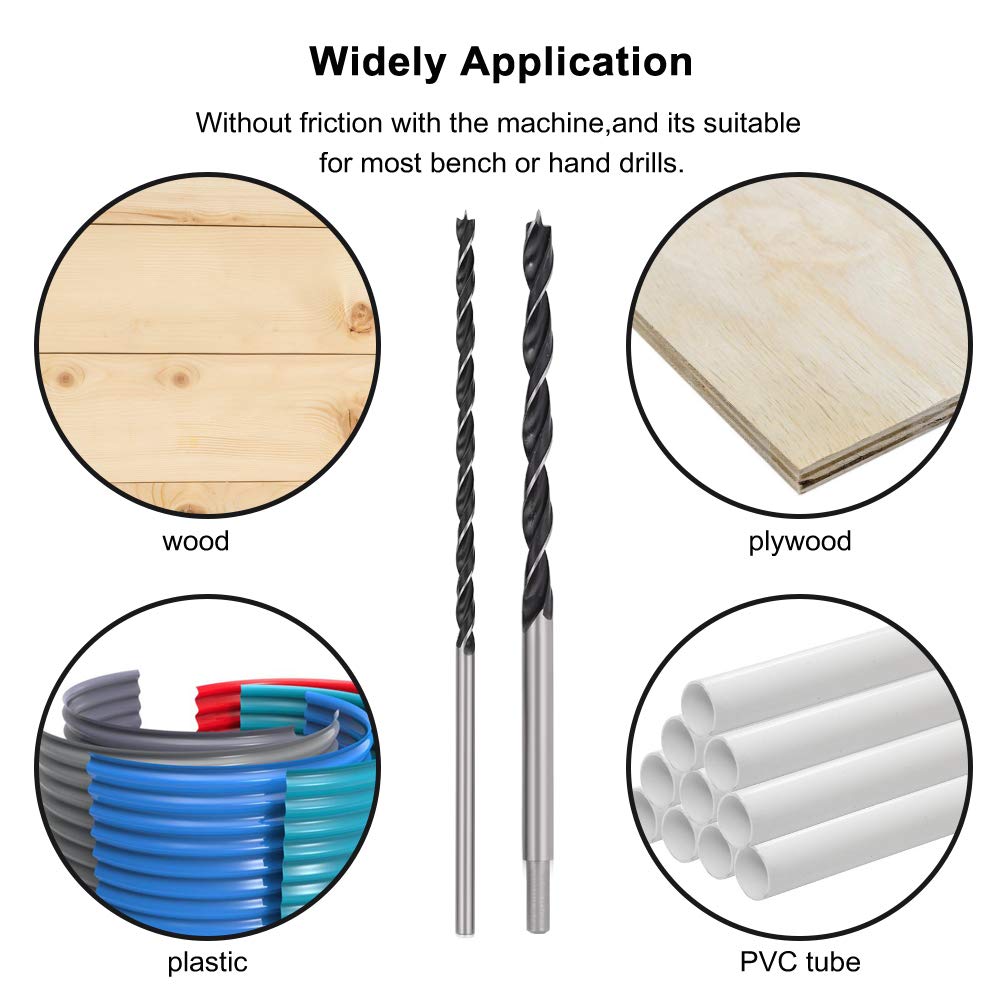 COMOWARE ideal for wood, fiberboard, plywood, plastic, and PVC.