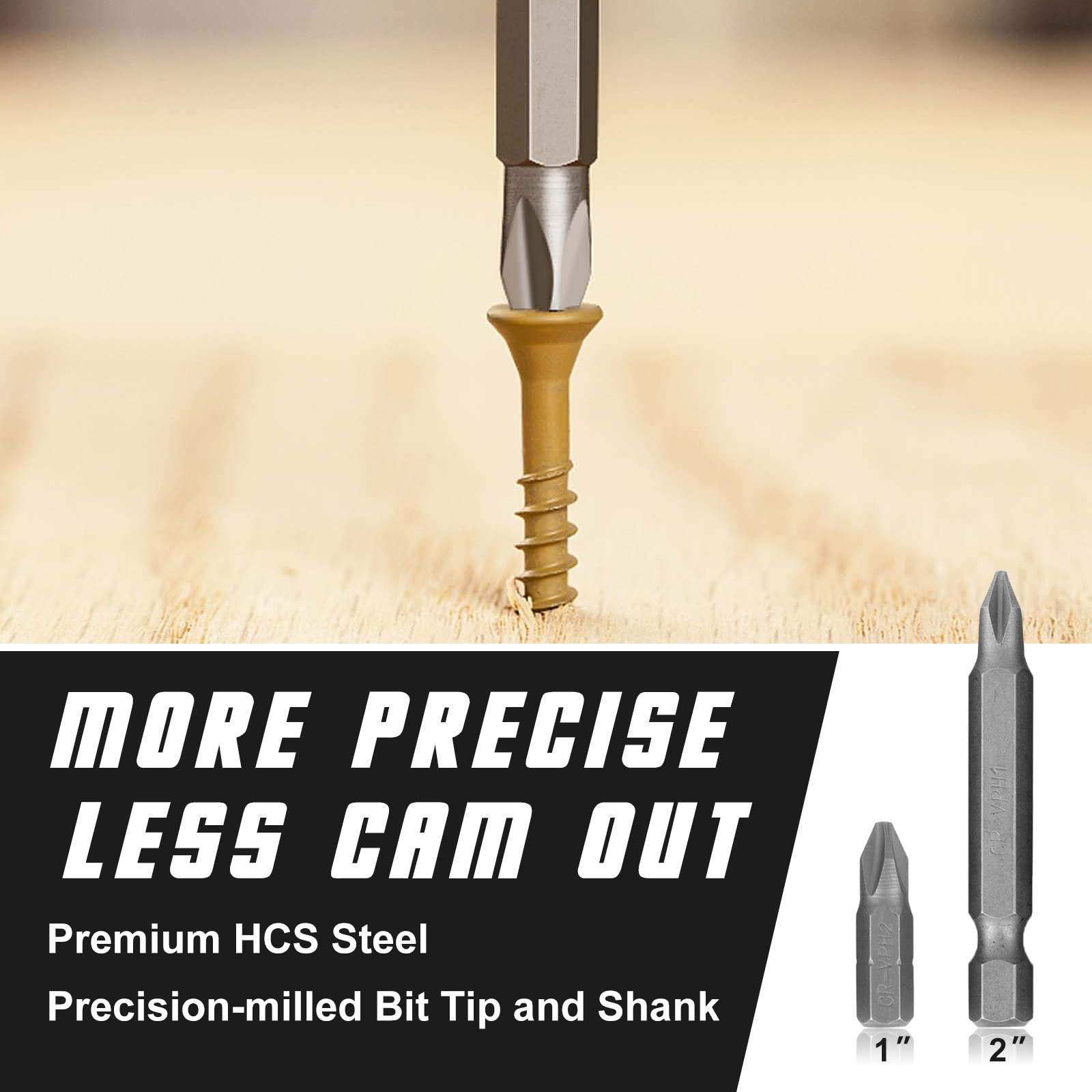 COMOWARE black oxide twist drill bits offer improved wear resistance