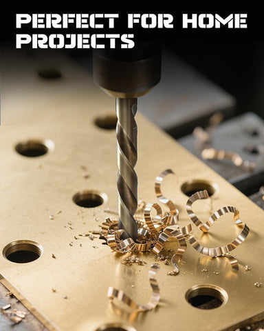 COMOWARE bits with round straight shanks promote stable operation.