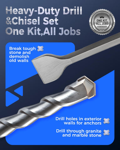 COMOWARE concrete drilling bits in action during a cut