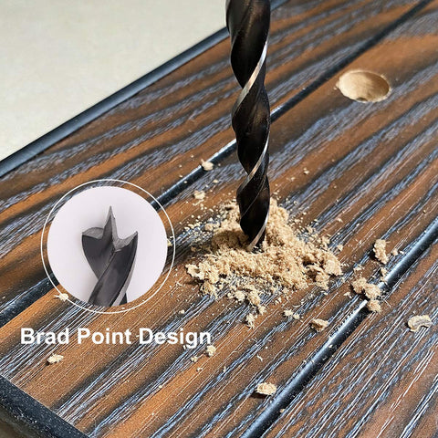 COMOWARE drill bit holder included keeps bits organized.