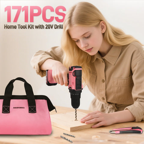Durable plastic toolbox keeping tools accessible and portable