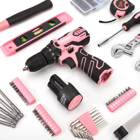 COMOWARE pink gift set for women who enjoy DIY projects.