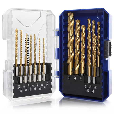 COMOWARE impact bit set in a durable case for fast tool access.