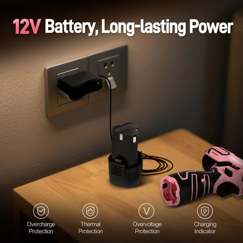 COMOWARE includes drill bits, hammer, and wrench for home projects.
