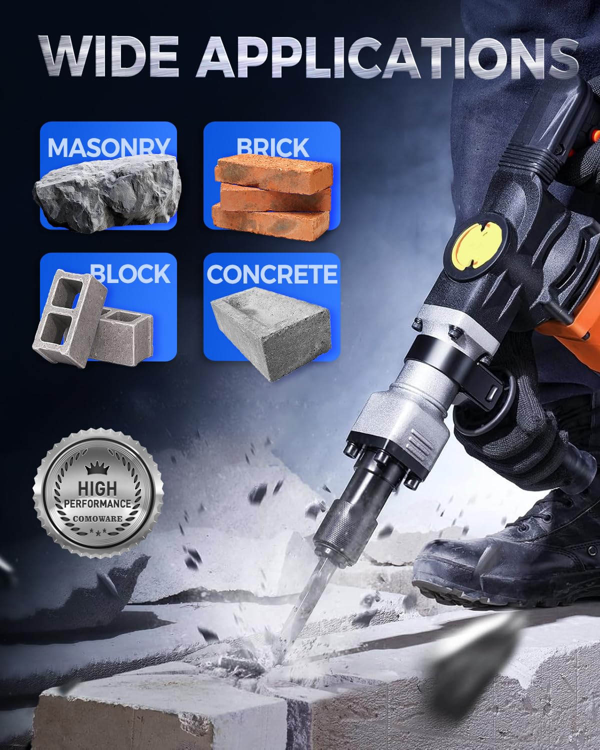 COMOWARE SDS Plus compatibility with common hammer drills