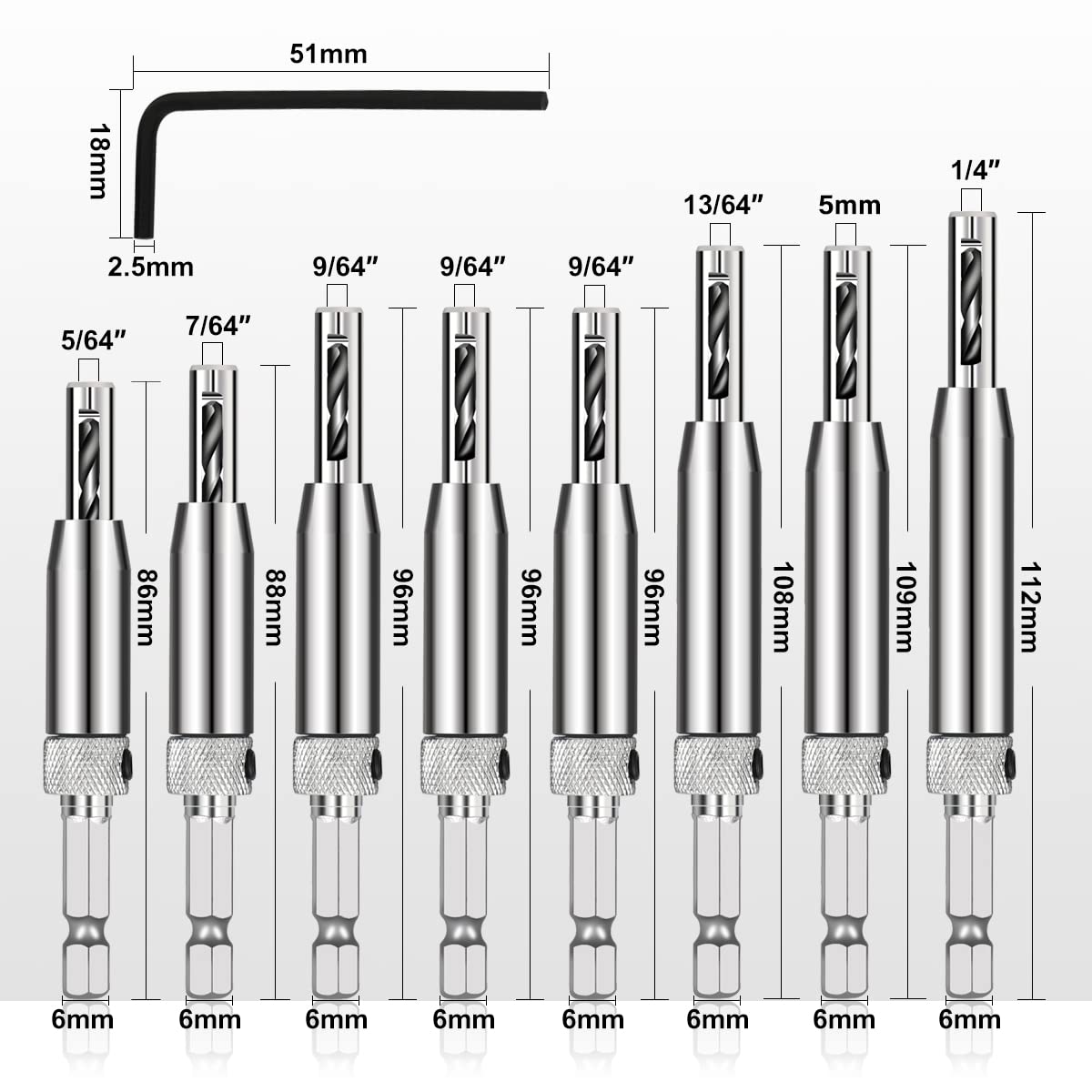 COMOWARE VIX hinge hole alignment aids quick setup
