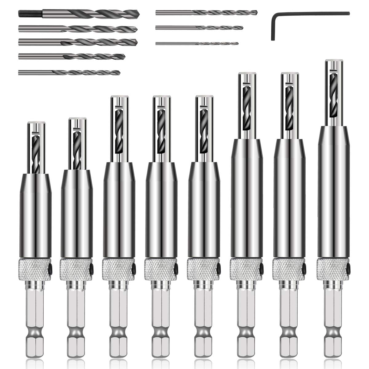 COMOWARE VIX self-centering bits improve hinge hole precision