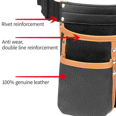 Compuda tool pouch adjustable fit for comfortable wear