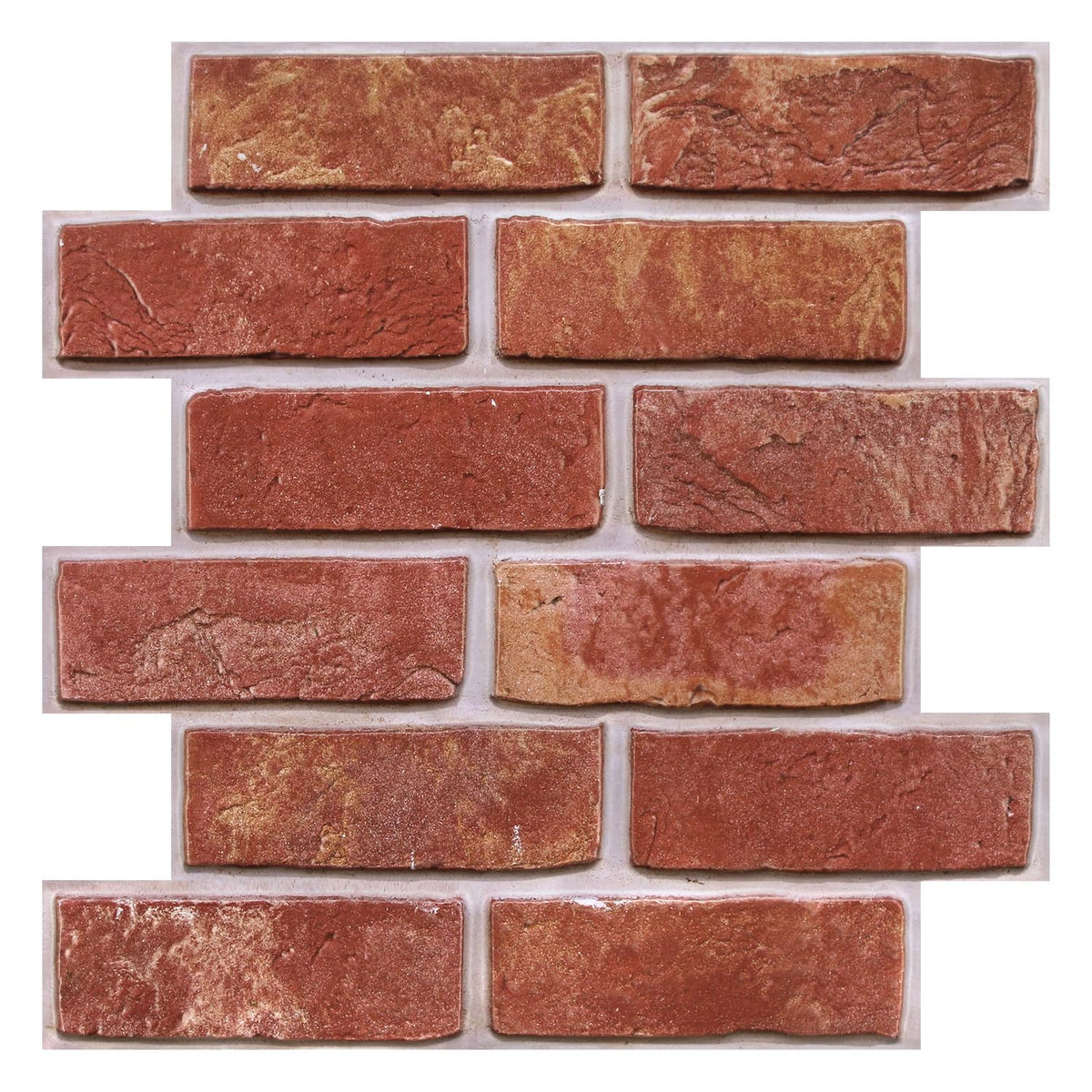 COMSTICKC 3D brick wall panel close-up texture adds depth for modern interiors.