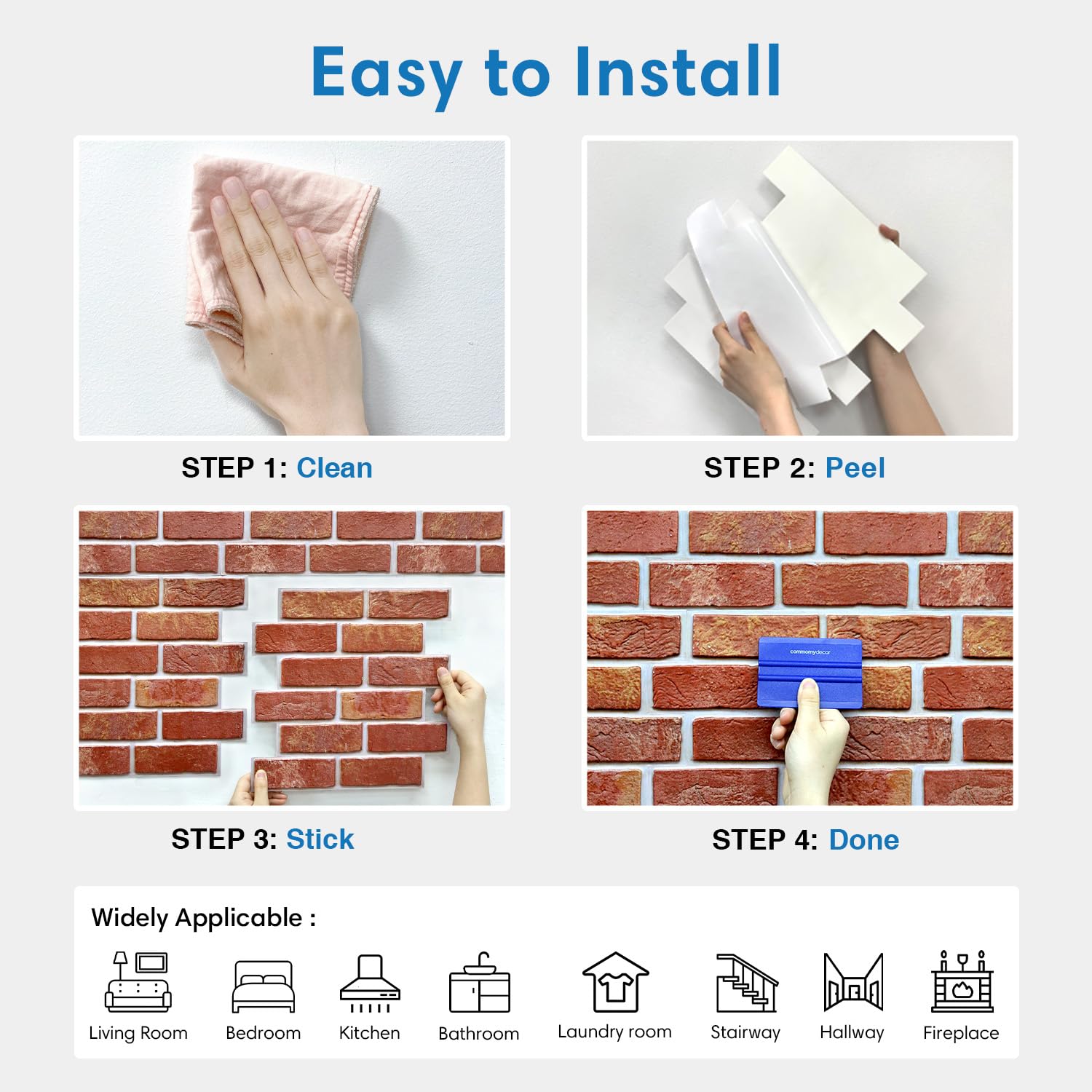 COMSTICKC small brick size detail highlights the compact design.