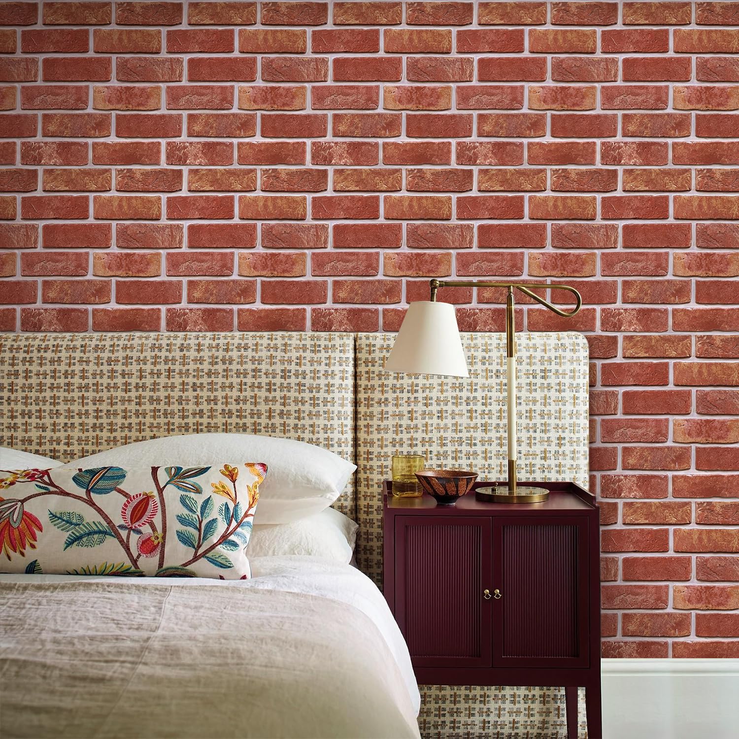 COMSTICKC thin, flexible brick panels enable fast wall updates.