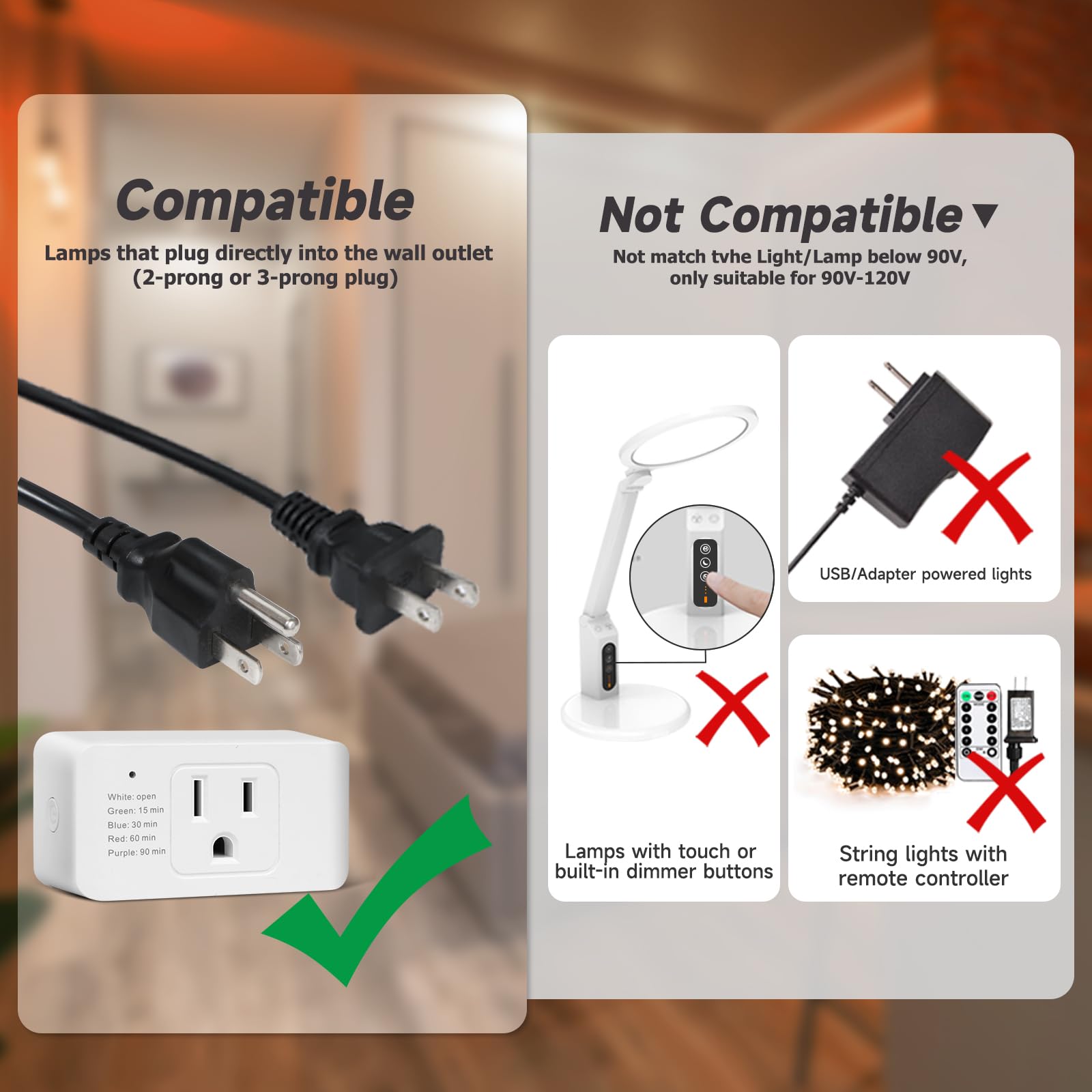 Comyan dimmer shows brightness settings for customizable ambience.