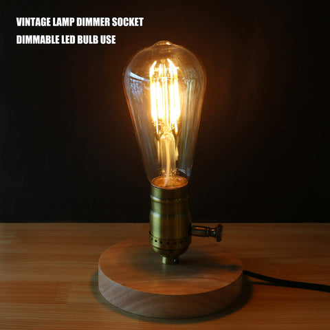 Comyan UL-certified dimmer socket ensures safer operation with compatible bulbs.