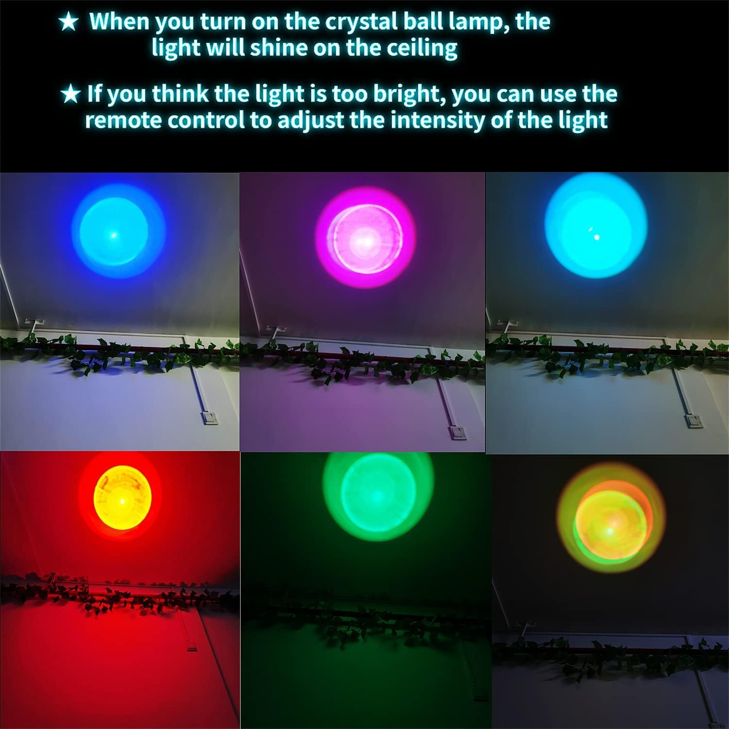 Conalisk 16 color options provide mood lighting for any moment.