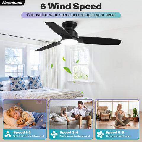 Conciseer 3 CCT dimmable light option for mood lighting