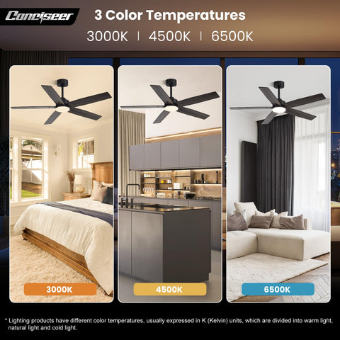 Conciseer quiet DC motor delivers smooth operation and low noise.