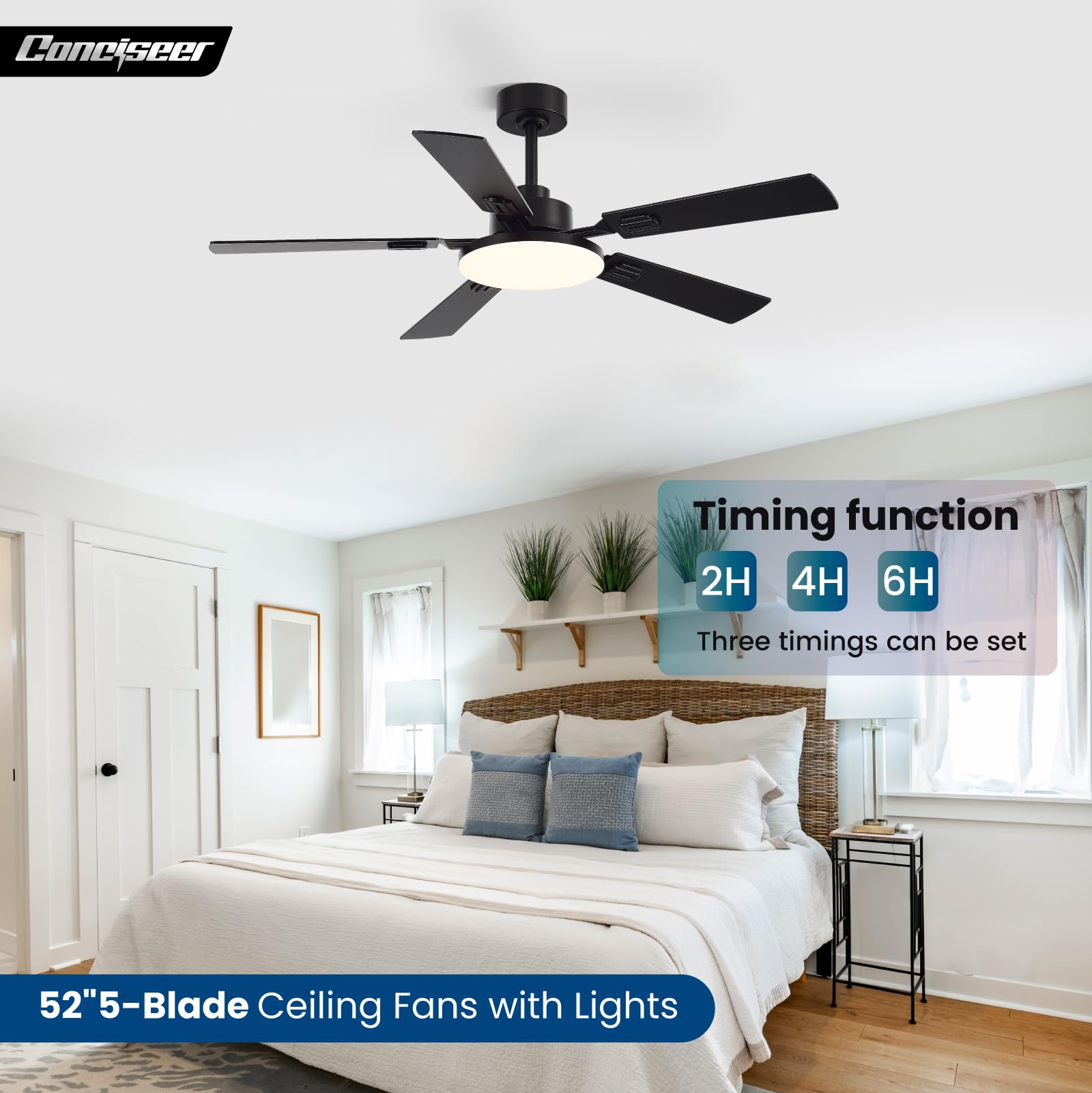 Conciseer quiet operation for a serene living space