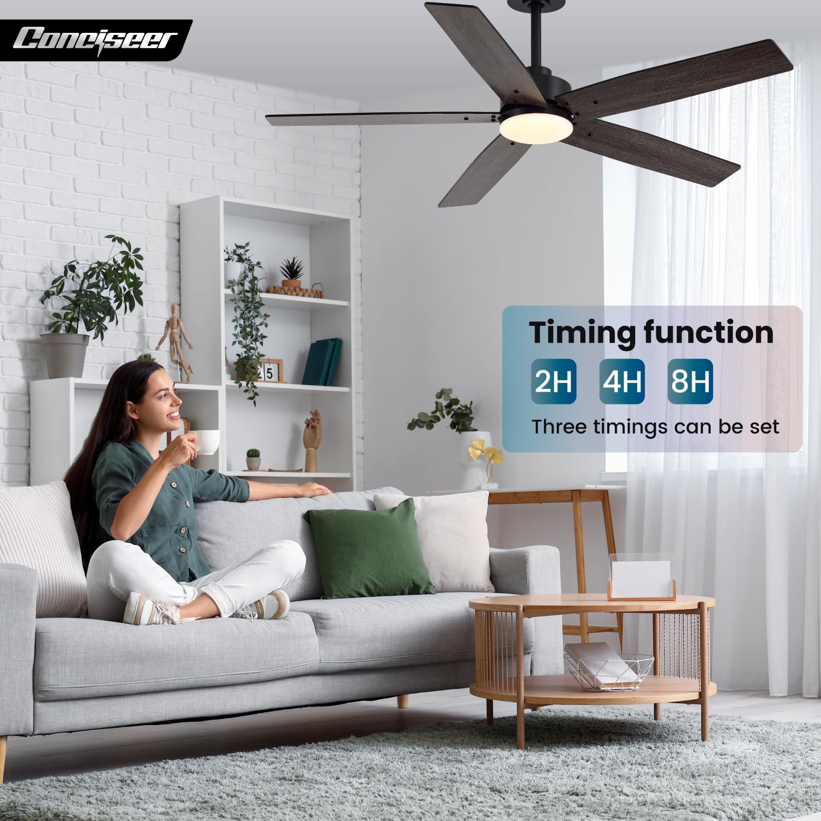 Conciseer energy-efficient operation supports long-term comfortable use.