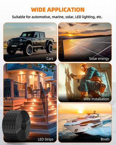 CONEPY 3-conductor cable suitable for solar and automotive wiring.