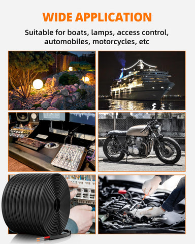 CONEPY solar and RV cable for outdoor power setups.