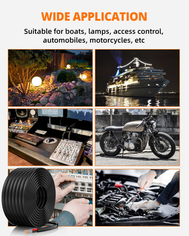 CONEPY broad compatibility for 5V, 12V, and 24V systems up to 600V.