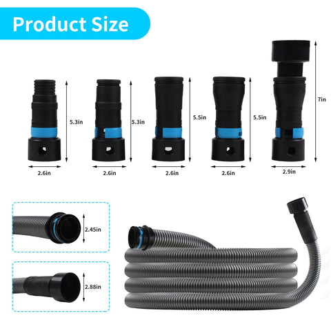 Swivel-design CONGKAILU hose prevents tangles during operation
