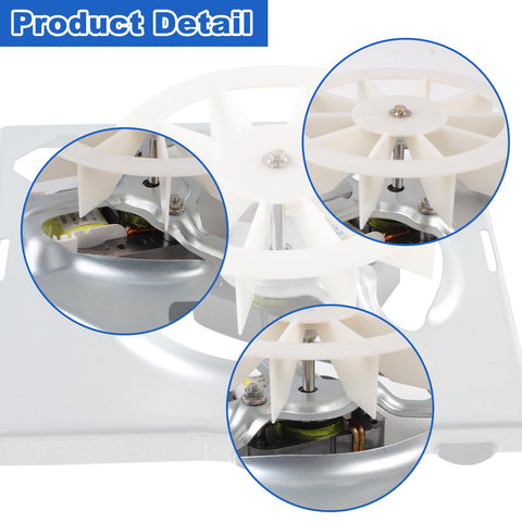 Side view of CONGKAILU S97012026 fan assembly highlighting slim profile.