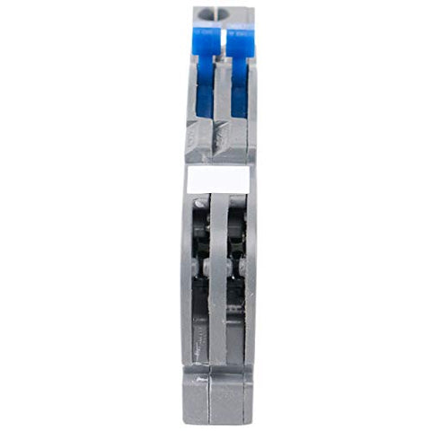 Plug-in twin 1-pole design in a compact 3/4-inch body for easy replacement.