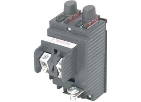 Connecticut Electric UBIP2020 front view twin 20A Pushmatic replacement for reliable panel upgrades.